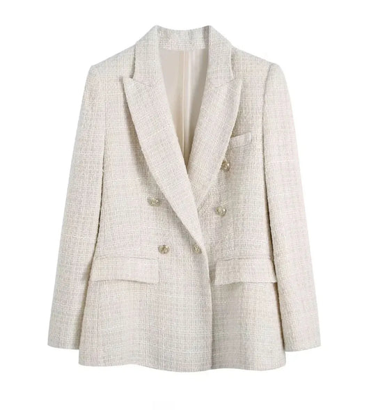 Blazer en maille • Femme