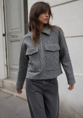 VESTE COURTE EN MAILLE