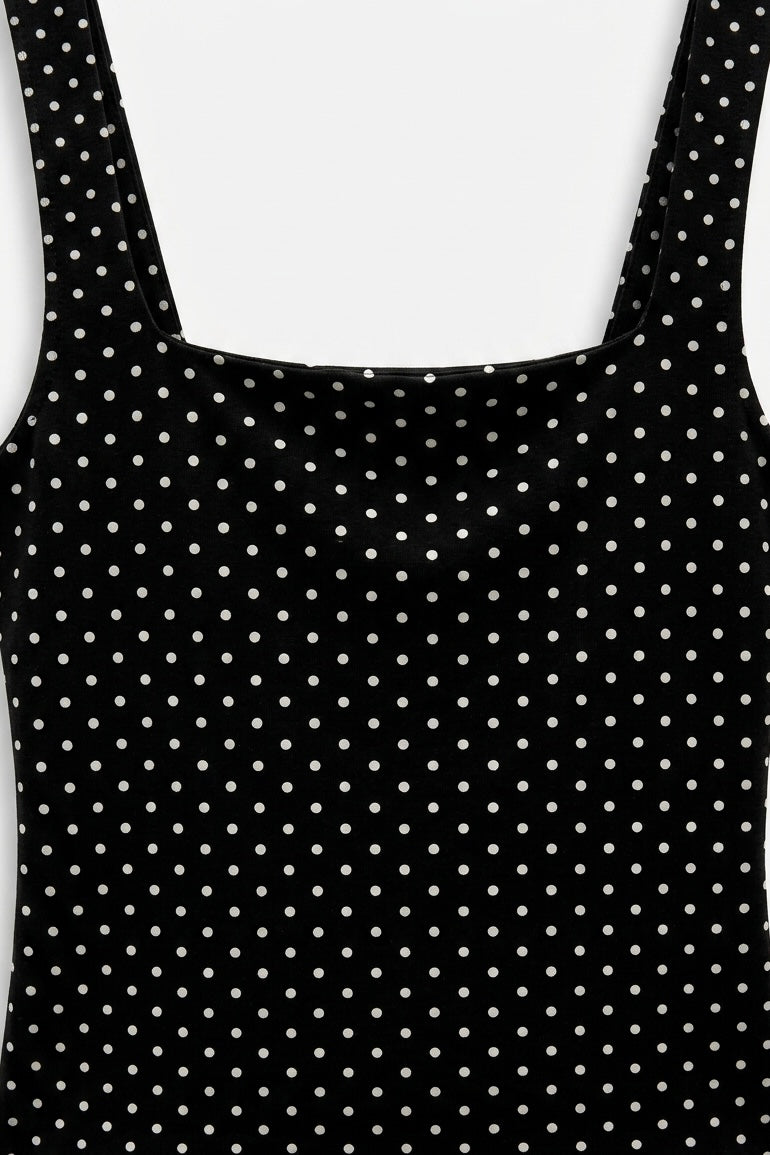 DÉBARDEUR À POIS