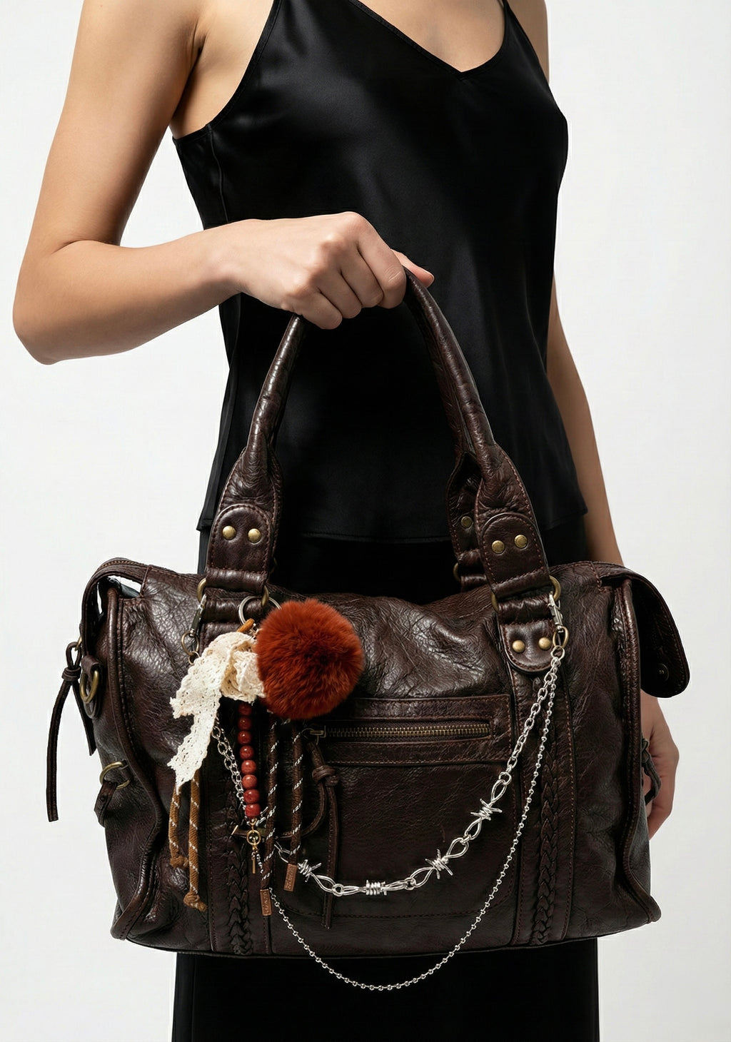 SAC À MAIN EN CUIR PU MAISON MOSSEN