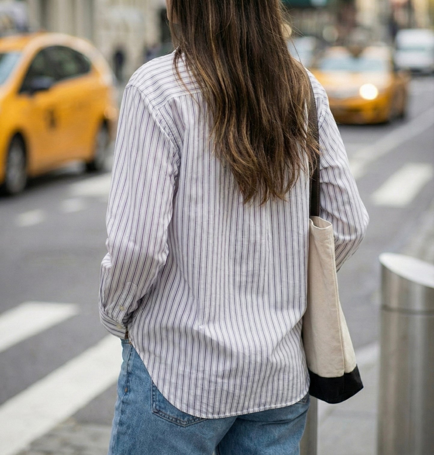 CHEMISE AJUSTÉE À RAYURES FINES