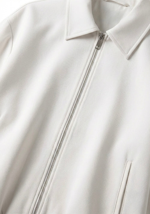 ZIP-UP SHIRT COLLAR JACKET