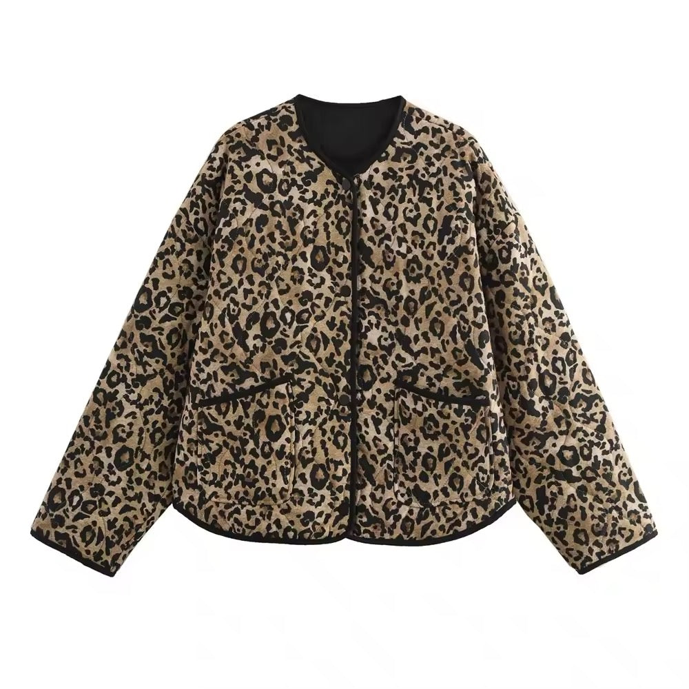 Veste motif animal • Femme