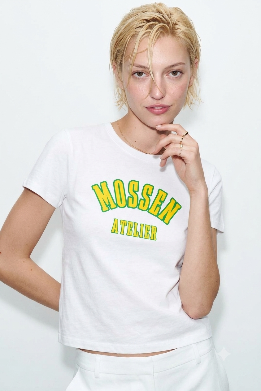 TEE-SHIRT MOSSEN ATELIER