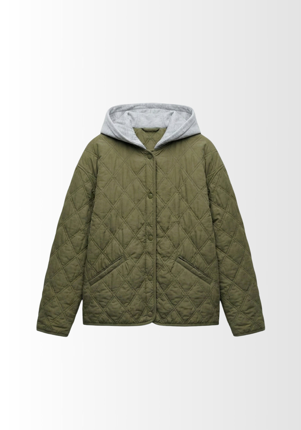 VESTE MATELASSÉE À CAPUCHE