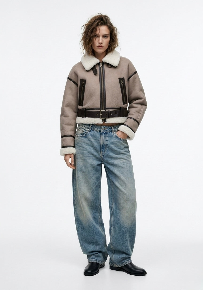 BLOUSON AVIATION DOUBLÉ