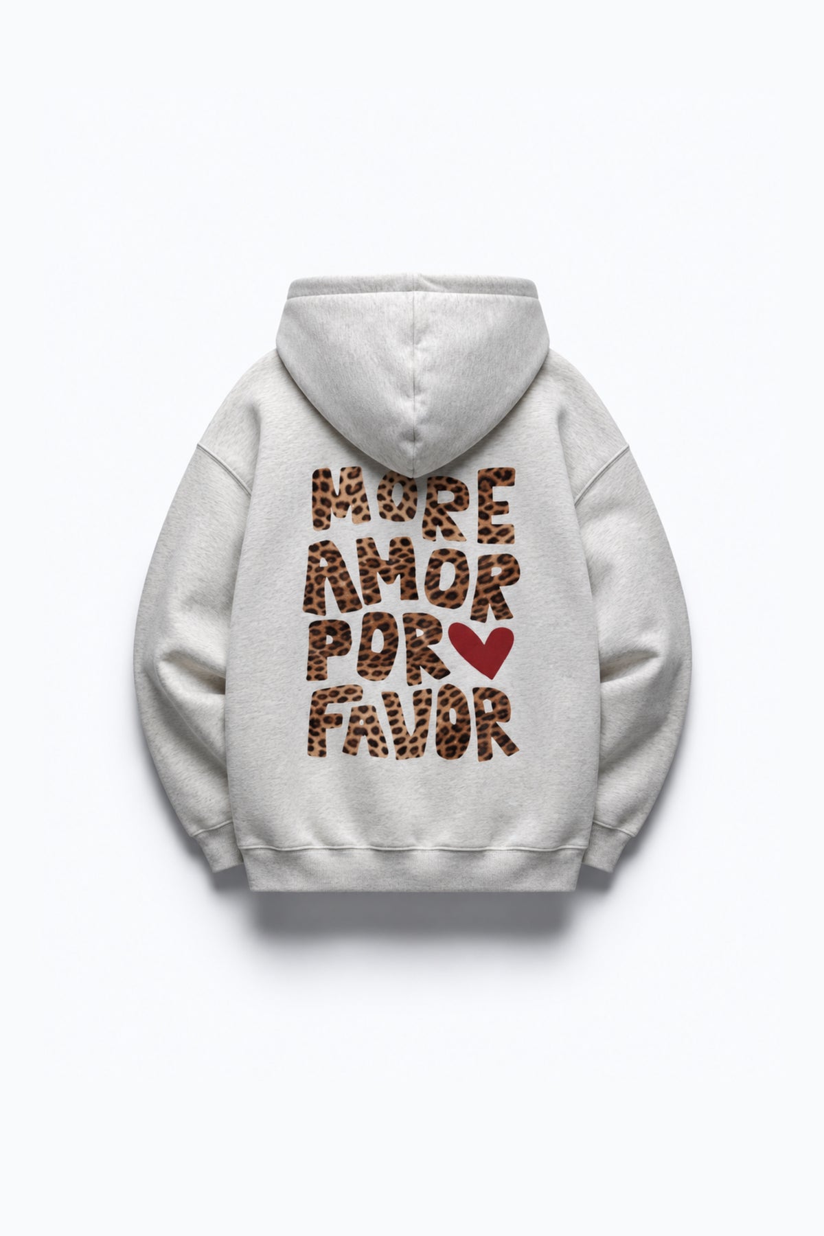 HOODIE IMPRIMÉ LÉOPARD