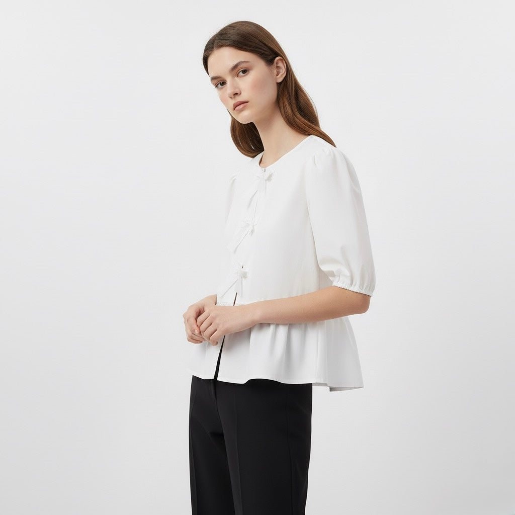 HAUT À BASQUE NOUÉ