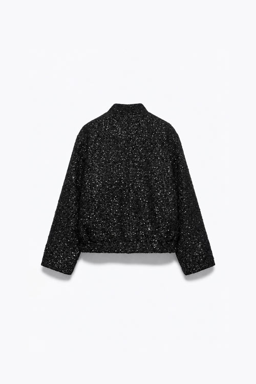 BLOUSON À PAILLETTES