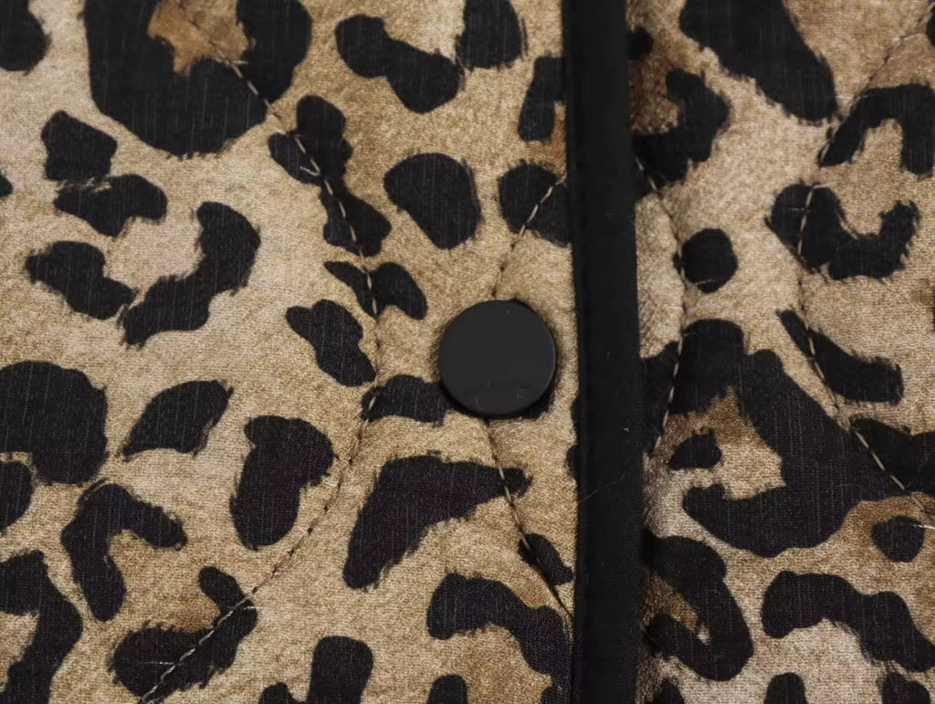 VESTE LÉGÈRE IMPRIMÉE ANIMALIER