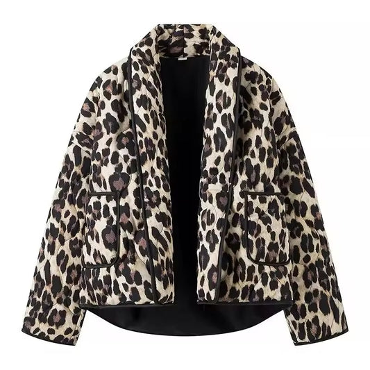 Leopard print jacket • Women