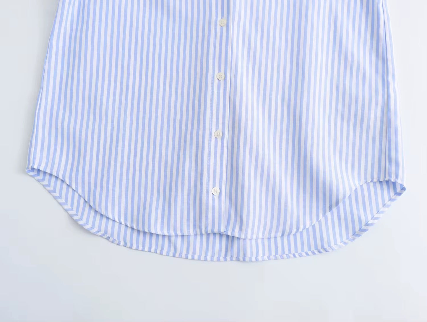 CHEMISE OVERSIZE À RAYURES FINES