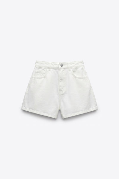 SHORT DENIM STRUCTURÉ