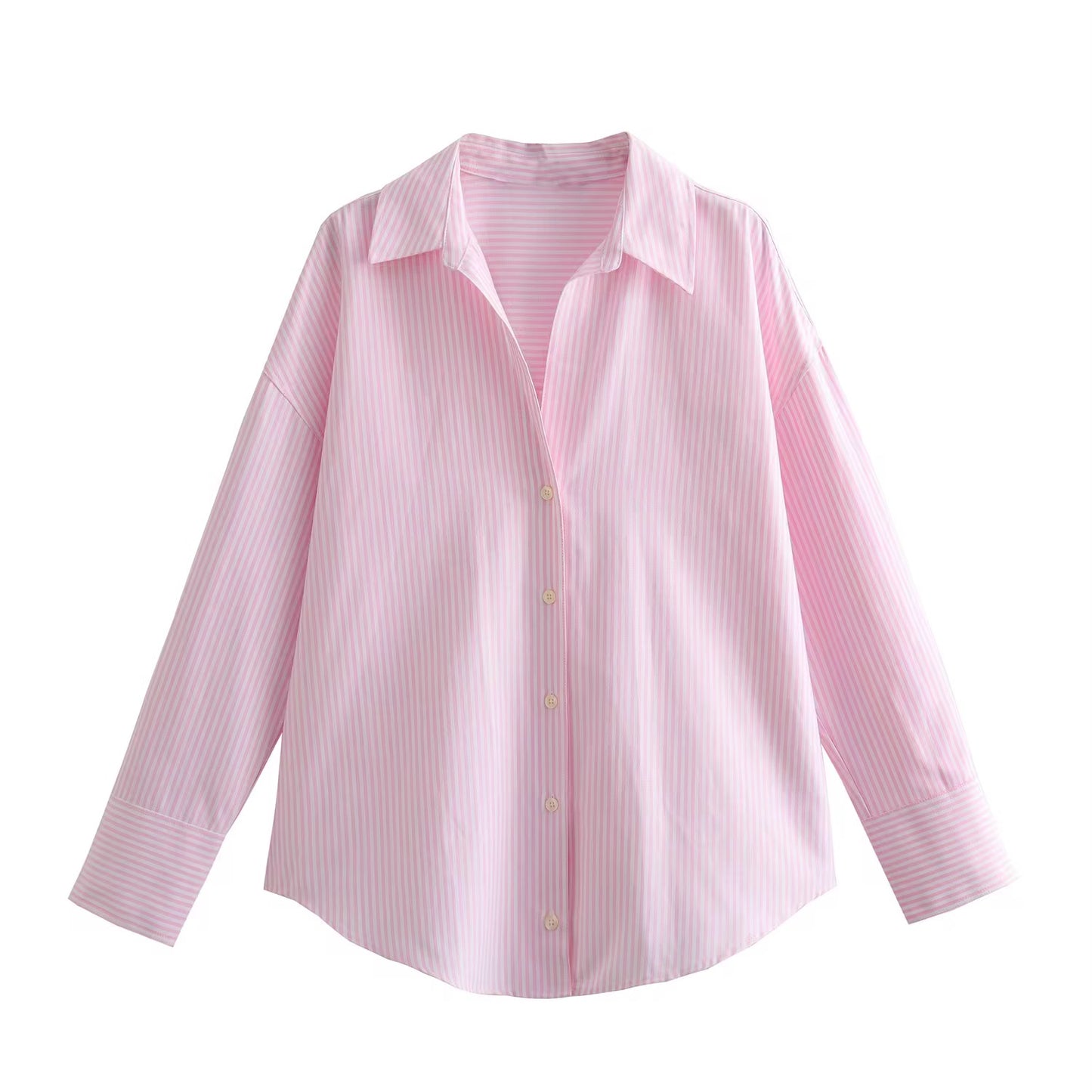 CHEMISE OVERSIZE À RAYURES FINES