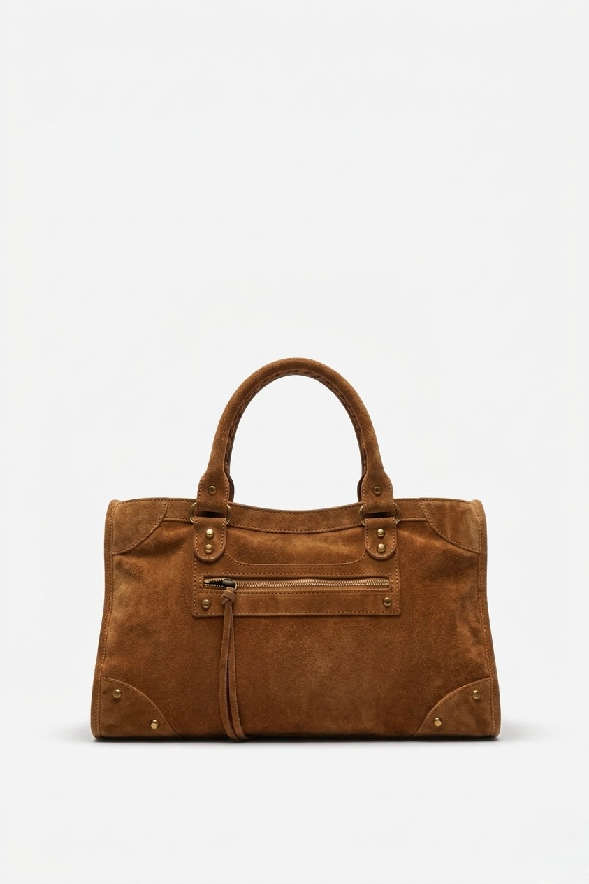 SAC À MAIN EN CUIR MAISON MOSSEN