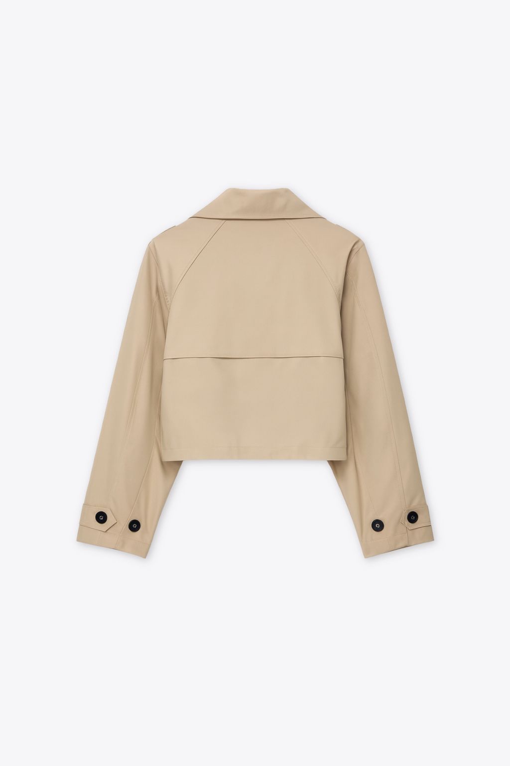 TRENCH COURT STRUCTURÉ À DOUBLE BOUTONNAGE