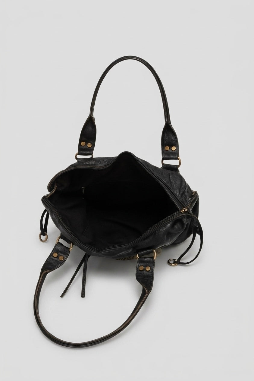 SAC À MAIN DE COURS EN CUIR PU