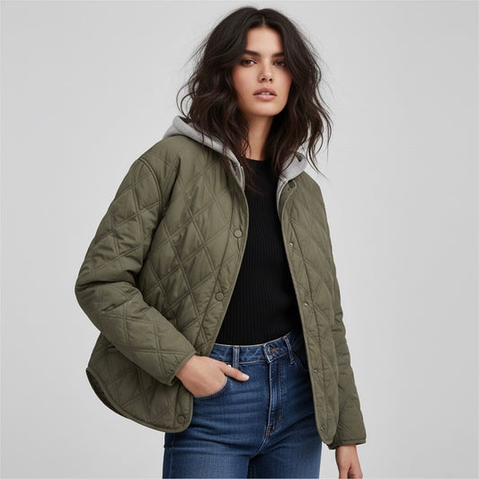 Cappotto con cappuccio • Donna