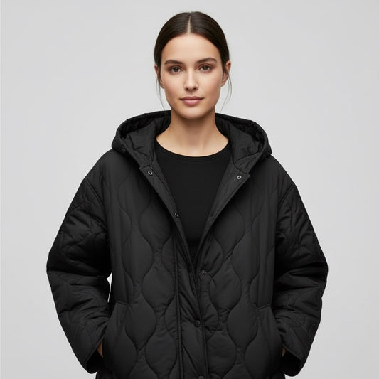 Cappotto lungo trapuntato • Donna 