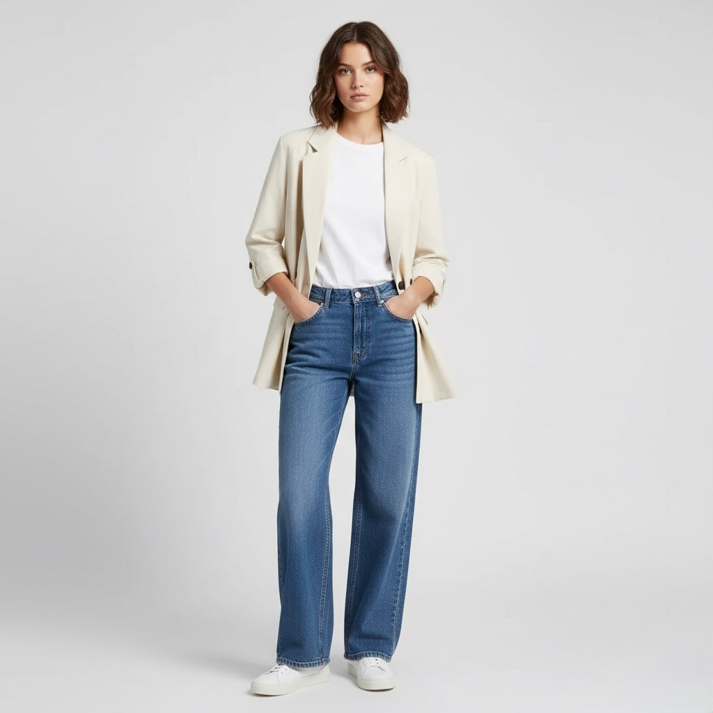 BLAZER STRUCTURÉ OVERSIZE