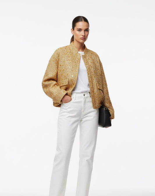 BLOUSON À PAILLETTES