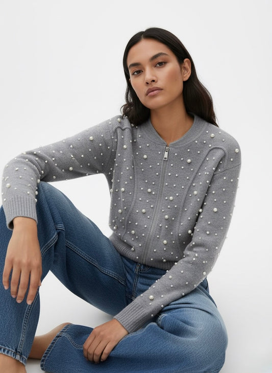 Gilet di perle • Donna