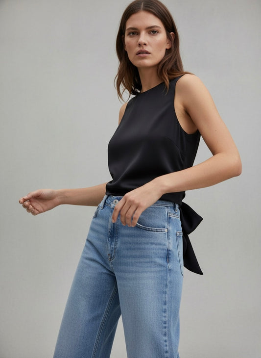 Blusa in raso • Donna