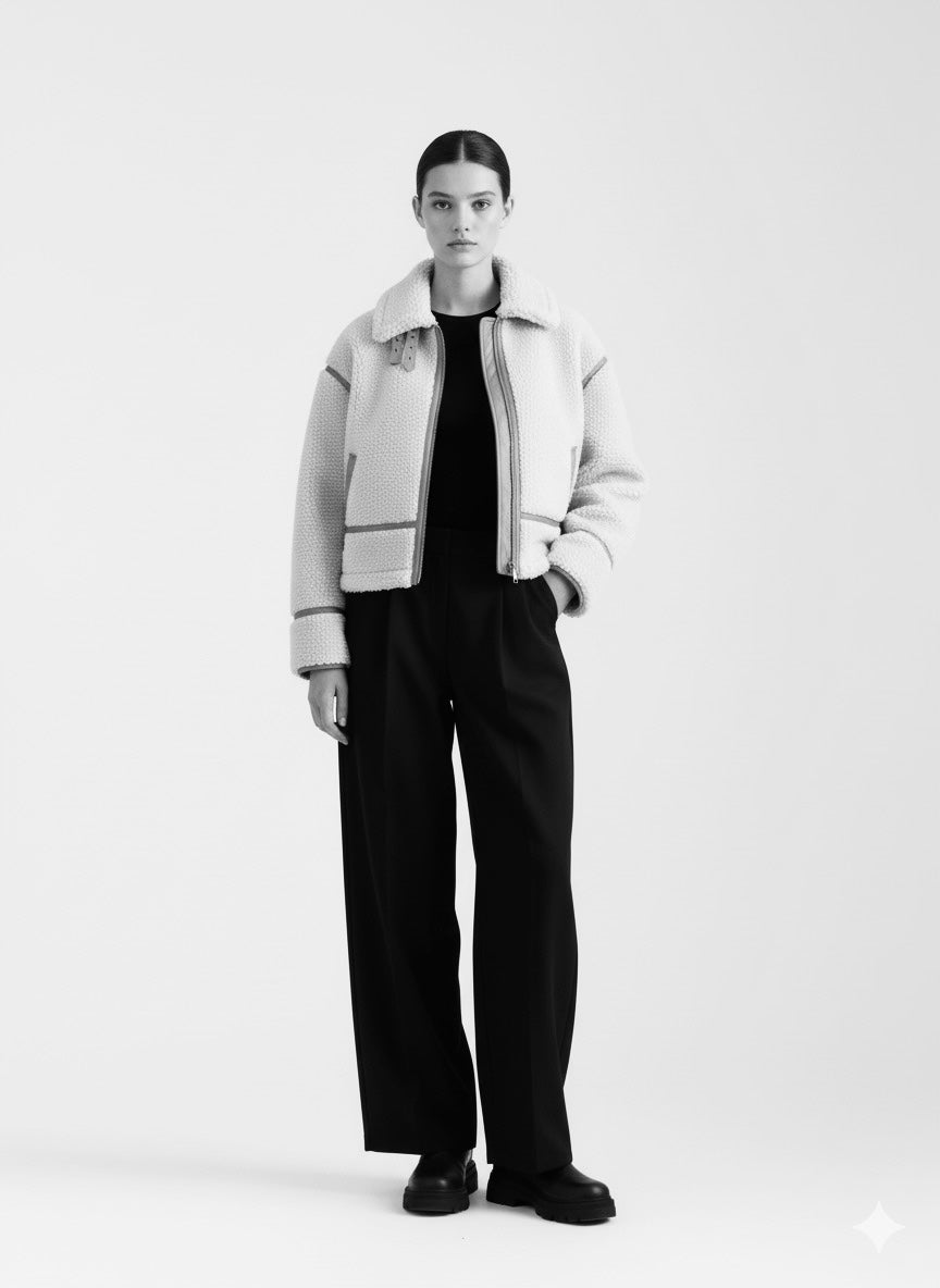 Wool effect coat • Women 