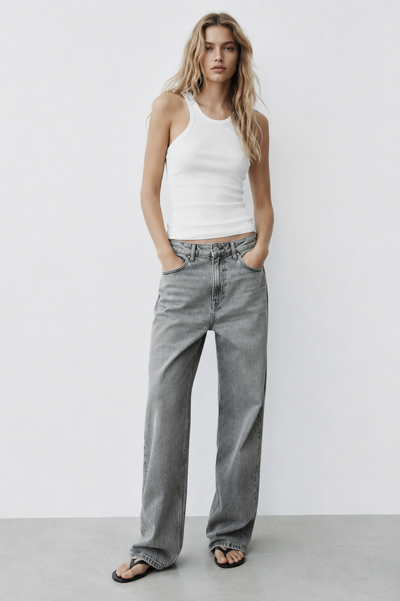 JEANS DROIT COUPE CLASSIQUE