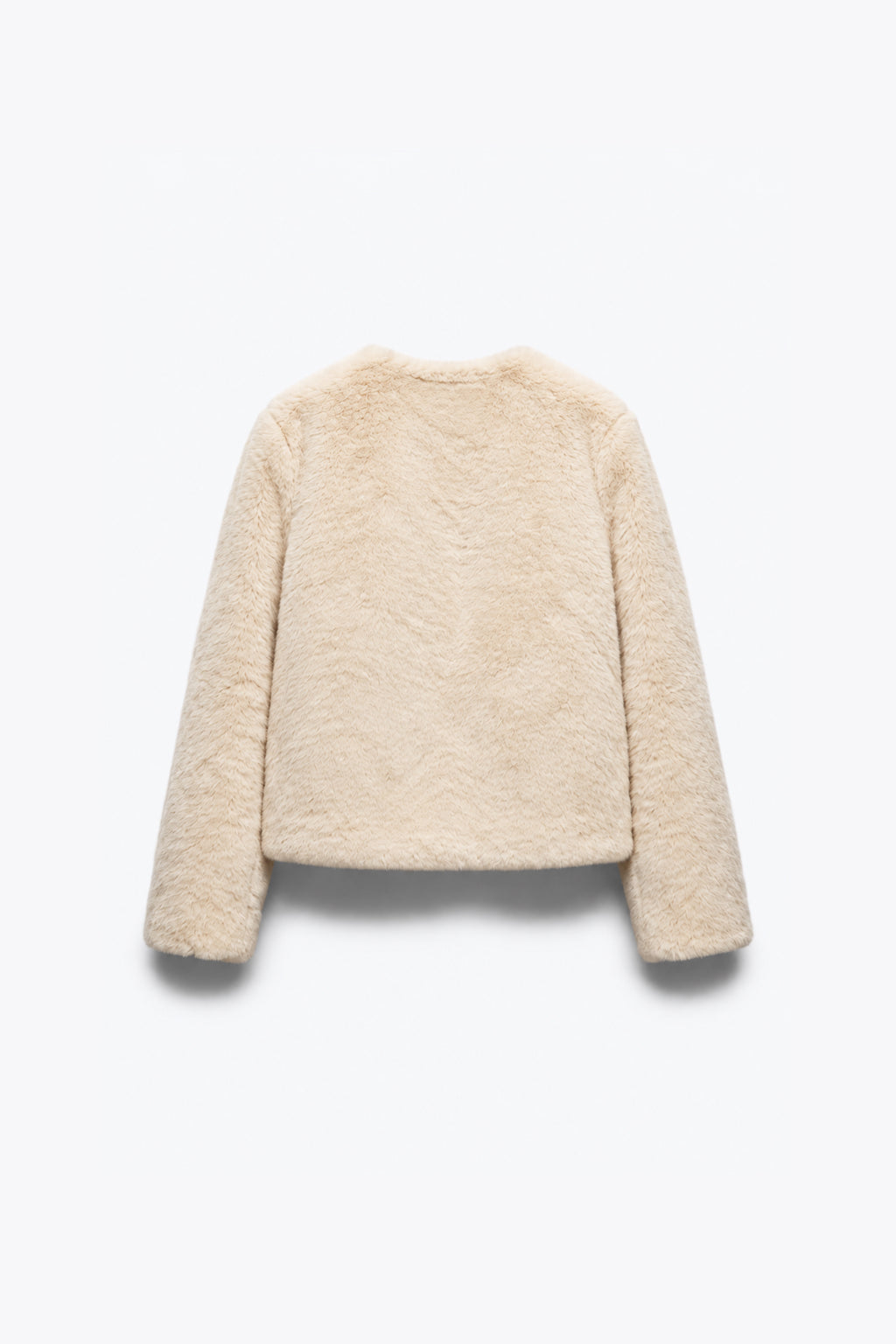 CROPPED JACKET WITH METAL BUCKLE