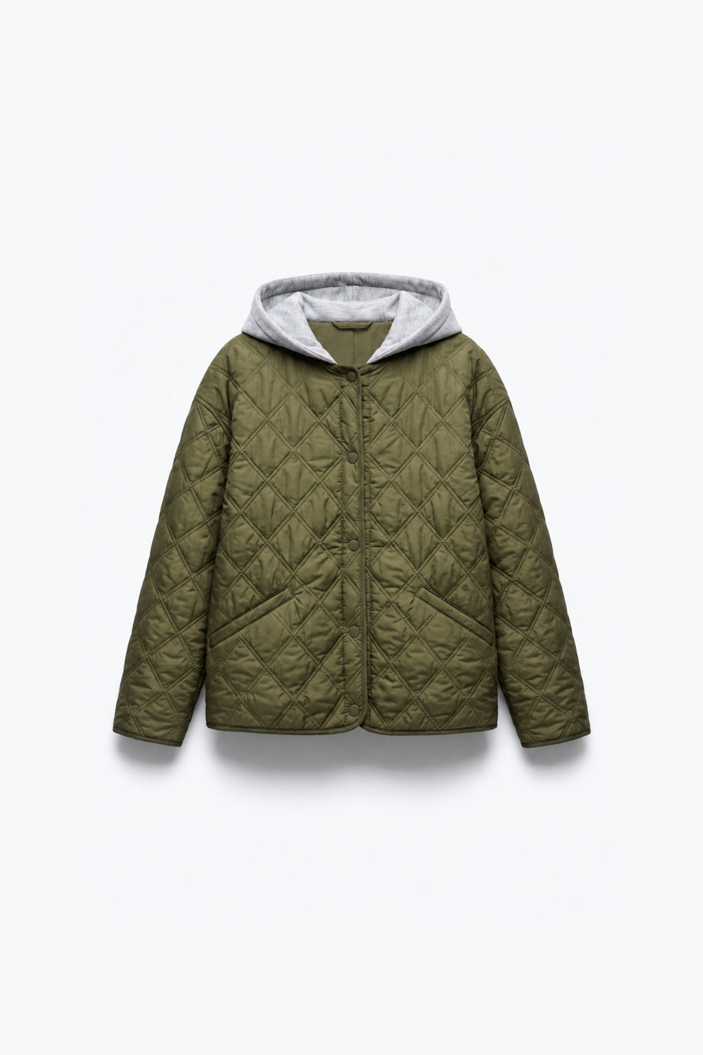 VESTE MATELASSÉE À CAPUCHE