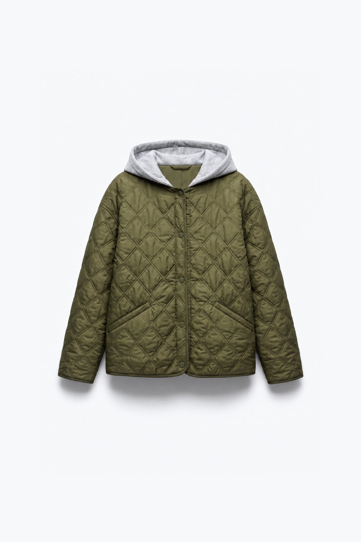 VESTE MATELASSÉE À CAPUCHE
