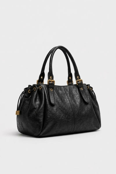 "BASSET" BAG IN ITALIAN GRAINED LEATHER