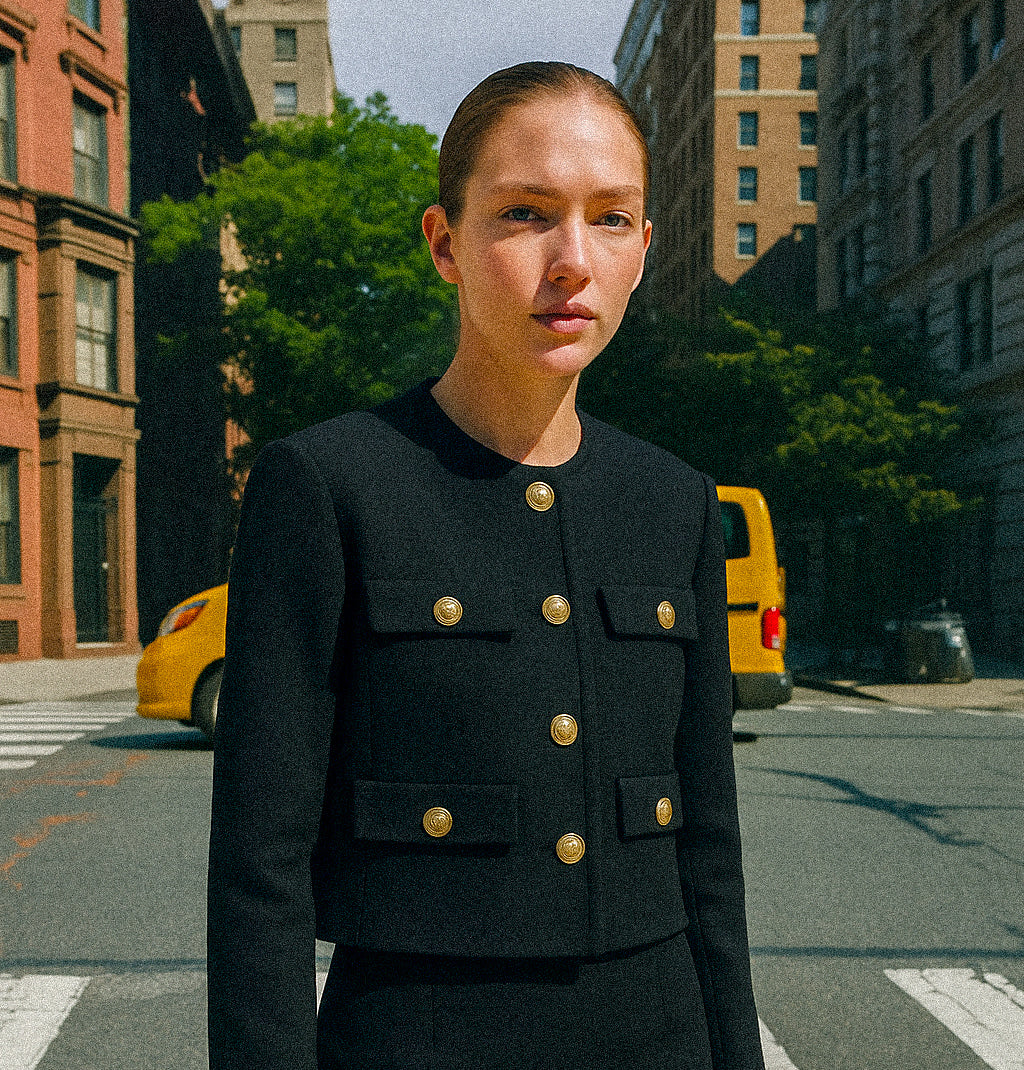Buttoned jacket • Women