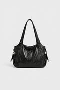 MOSSEN HOUSE FAUX LEATHER HANDBAG