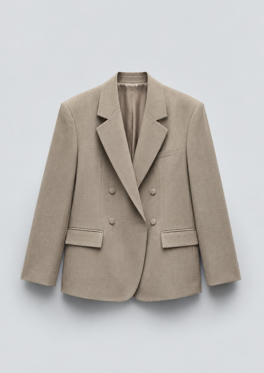 BLAZER OVERSIZE À DOUBLE BOUTONNAGE (Copie)