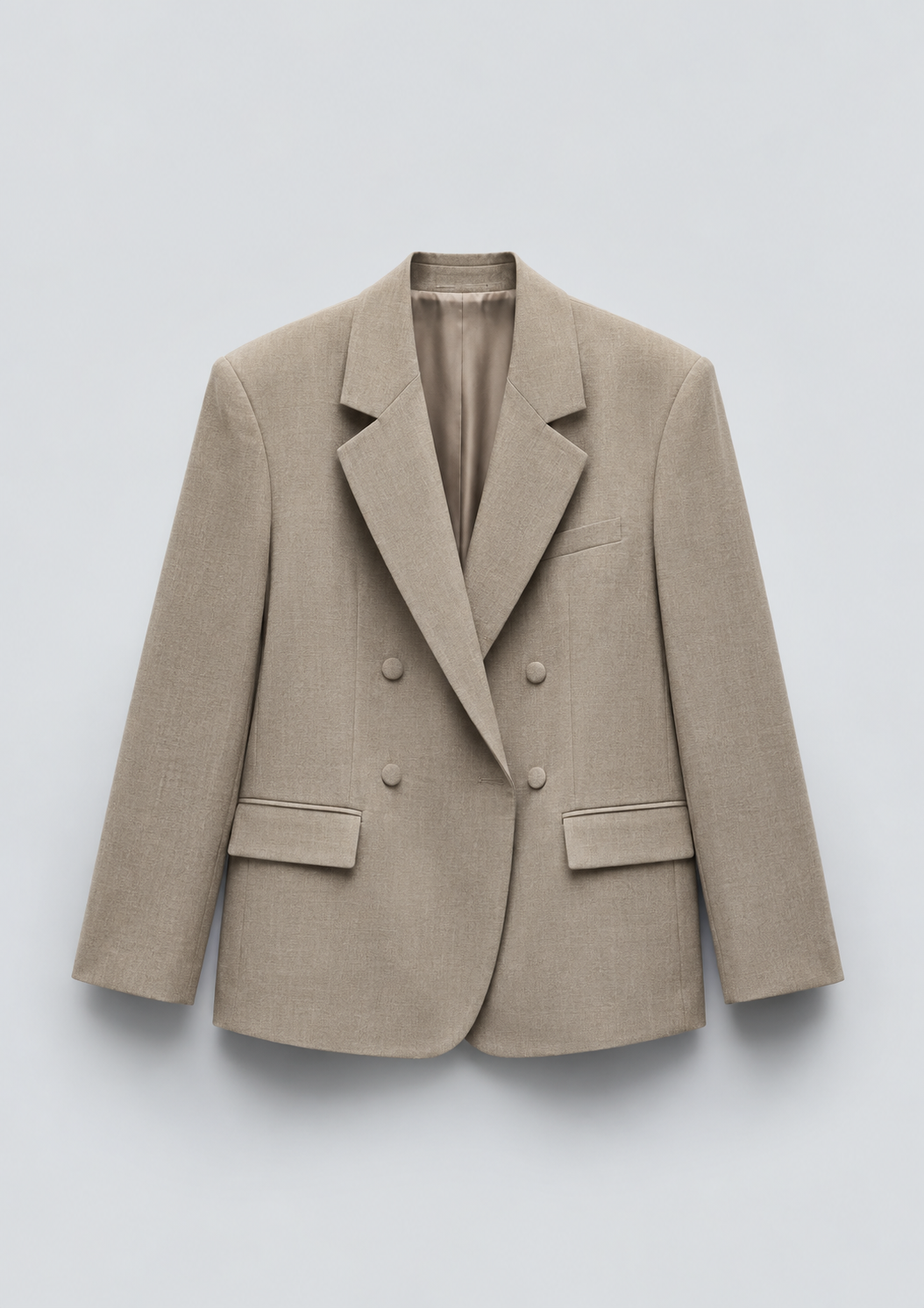 BLAZER OVERSIZE À DOUBLE BOUTONNAGE