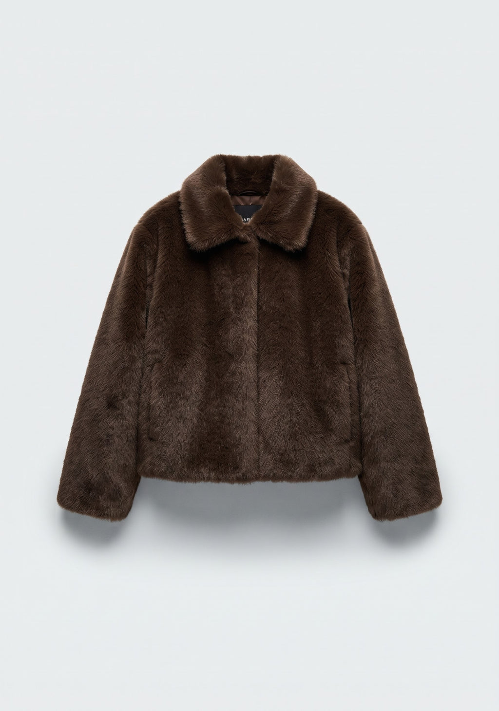 VESTE COURTE EN FAUSSE FOURRURE