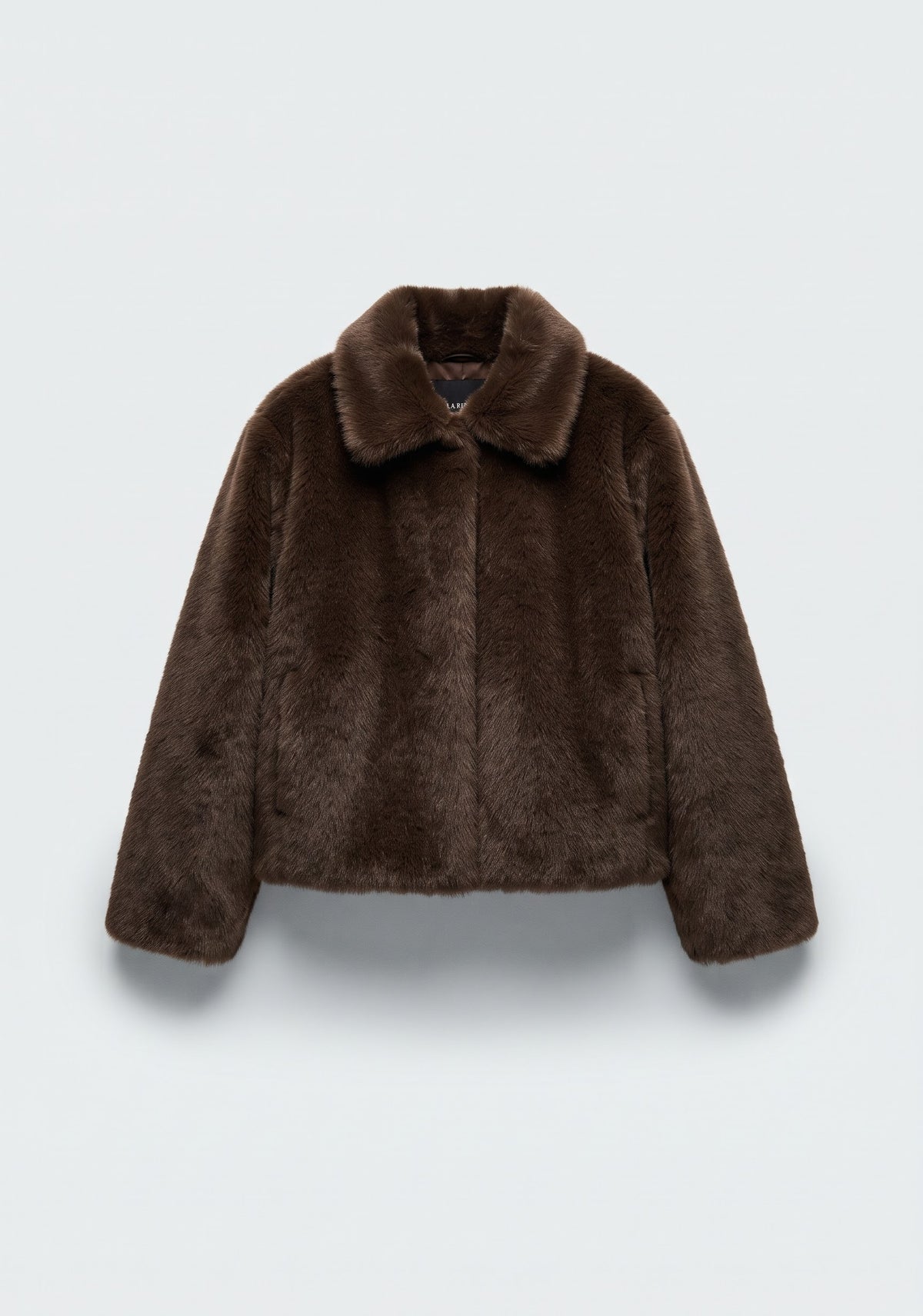 VESTE COURTE EN FAUSSE FOURRURE