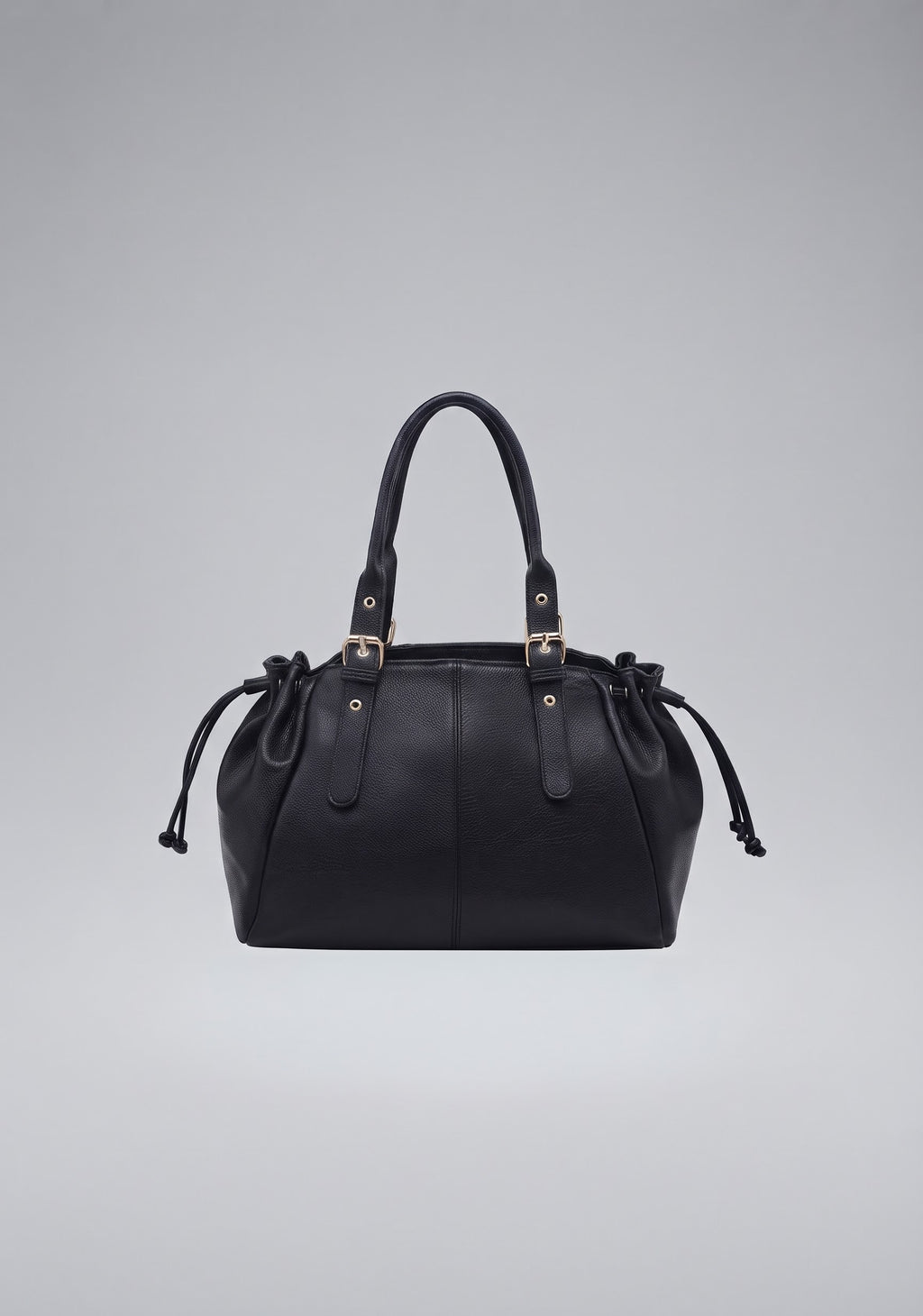 SAC À MAIN EN CUIR SYNTHÉTIQUE À LIENS COULISSANTS