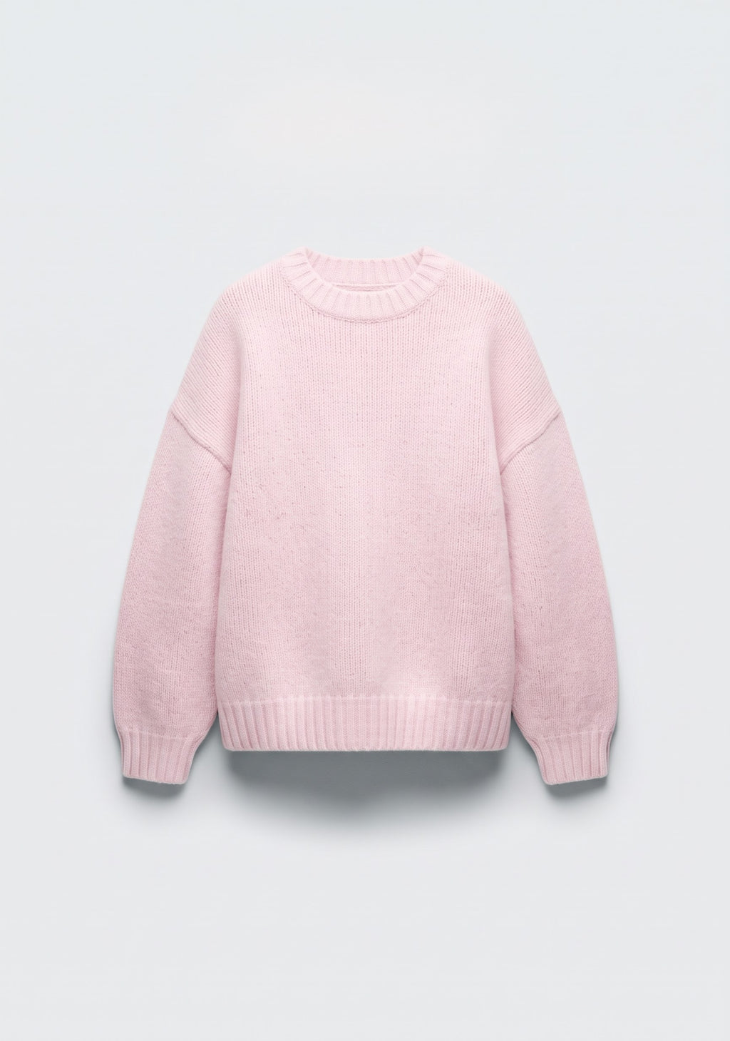 PULL OVERSIZE EN MAILLE COL ROND