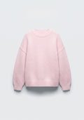 PULL OVERSIZE EN MAILLE COL ROND